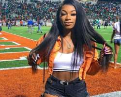 She is also an athlete and actively participated in track and field sport when she was a student of Woodward Academy.